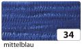 Folia Chenilledraht - 8 mm, 10 Stück, mittelblau 77834
