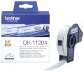 Brother® DK-Einzeletiketten Papier - Mehrzweck-/Absender-Etiketten, 17x54 mm, 400 Stück, schwarz auf weiß DK11204
