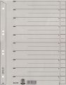 Leitz 6097 Trennblätter für Hängeordner - Karton, A4, grau, 100 Stück 6097-00-85