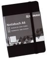 DONAU Notizbuch - A6, liniert, 192 Seiten, schwarz 1346101-01