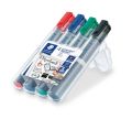 Staedtler® Lumocolor® 356 B flipchart marker - Keilspitze, 4 Farben sortiert 356 B WP4