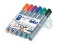 Staedtler® Lumocolor® 356 flipchart marker - Rundspitze, 6 Farben sortiert 356 WP6