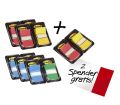 Post-it® Index Promotion 680 - 25,4 x 43,2 mm, sortiert, 8x 50 Streifen plus 4x Streifen gratis 680-P12