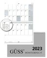 Güss® Wandkalender - A4, quer, 1 Monat / 2 Seiten 6
