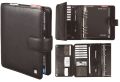 bind® Manager-Planer A5, Nappaleder, schwarz, mit Magnetverschluss T 500-1