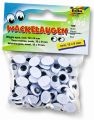 Folia Wackelaugen Ø 12 x 9 mm, oval, 100 Stück 751209