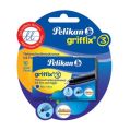 Pelikan® griffix® Patrone für Tintenschreiber, blau, Typ T1RB 960575