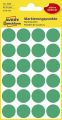 Avery Zweckform® 3006 Markierungspunkte - Ø 18 mm, 4 Blatt/96 Etiketten, grün 3006