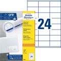 Avery Zweckform® 3422 Universal-Etiketten ultragrip - 70 x 35 mm, weiß, 2.400 Etiketten, permanent 3422