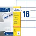 Avery Zweckform® 3423 Universal-Etiketten ultragrip - 105 x 35 mm, weiß, 1.600 Etiketten, permanent 3423