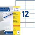 Avery Zweckform® 3424 Universal-Etiketten ultragrip - 105 x 48 mm, weiß, 1.200 Etiketten, permanent 3424