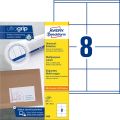 Avery Zweckform® 3426 Universal-Etiketten ultragrip - 105 x 70 mm, weiß, 800 Etiketten, permanent 3426