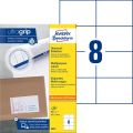 Avery Zweckform® 3427 Universal-Etiketten ultragrip - 105 x 74 mm, weiß, 800 Etiketten, permanet 3427