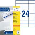Avery Zweckform® 3475 Universal-Etiketten ultragrip - 70 x 36 mm, weiß, 2.400 Etiketten, permanent 3475
