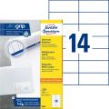Avery Zweckform® 3653 Universal-Etiketten ultragrip - 105 x 42,3 mm, weiß, 1.400 Etiketten, permanent 3653