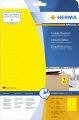 Herma 4421 Etiketten gelb 210x297 mm Papier matt 20 St. ablösbar 4421