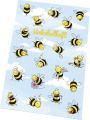 RNK Verlag 'Vokabelheft ''Crazy Bees'' - LIN21, A5, 40 Blatt, 80 g/qm' 46497
