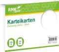 RNK Verlag Karteikarten - DIN A5, blanko, weiß, 100 Karten 114750