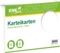 RNK Verlag Karteikarten - DIN A4, blanko, weiß, 100 Karten 114740