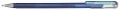 Pentel® Gelschreiber Hybrid Dual Glitter - 0,5 mm, blau/metallic grün K110-DCX