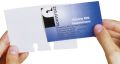 Durable Visitenkarten-Ersatzhüllen VISIFIX® FLIP/DESK, PVC, für Karten 104 x 72 mm, transparent 2418 19