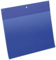 Durable Kennzeichnungstasche - magnetisch, A4 quer, PP, dokumentenecht, dunkelblau, 10 Stück 1748 07