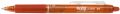 Pilot Tintenroller FriXion Clicker - 0,4 mm, orange, radierbar BLRT-FRK7-O
