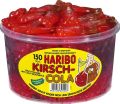 HARIBO Fruchtgummi Kirsch-Cola - 150 Stück Dose 139168002