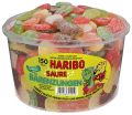HARIBO Fruchtgummi Saure Bärenzungen - 150 Stück Dose 1264671001