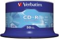 Verbatim CD-R Rohlinge - 700MB/80Min, 52-fach/Spindel, Packung mit 50 Stück VER43351