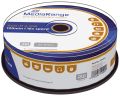 MediaRange DVD+R - 4.7GB/120Min, 16-fach/Spindel, Packung mit 25 Stück MR404