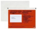 docuFIX® Begleitpapiertaschen mit Aufdruck Lieferschein-Rechnung - C5, 250 Stück 2FVDO402024