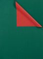 ZÖWIE® Secare Rolle 2-Color Geschenkpapier - 50 cm x 250 m, grün/rot 231648